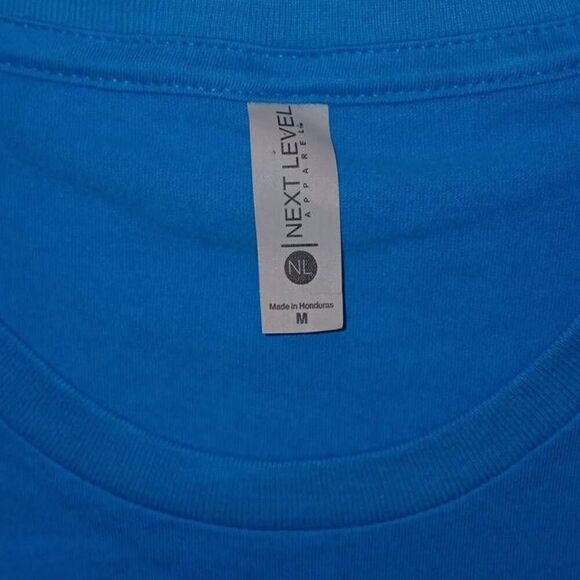 Stay Positive Women's Tshirt  Size Medium  PTP 16" Length 25.5 Fitted & super cu - Picture 3 of 6